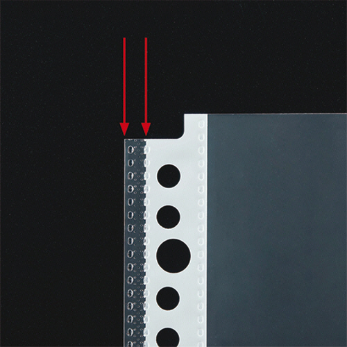 たのめーる】TANOSEE 書類がたくさん入るクリアファイル用リフィル A4