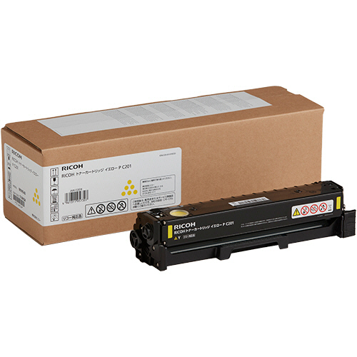 たのめーる】リコー トナーカートリッジ P C201 イエロー 514454 1個の通販