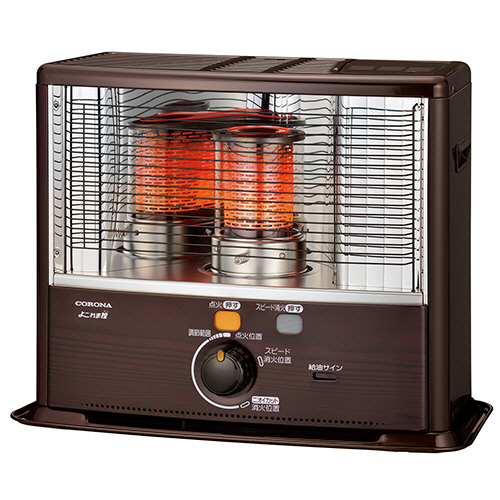 たのめーる】コロナ ポータブル石油ストーブ 木目 RX-2922WY(M) 1台の通販