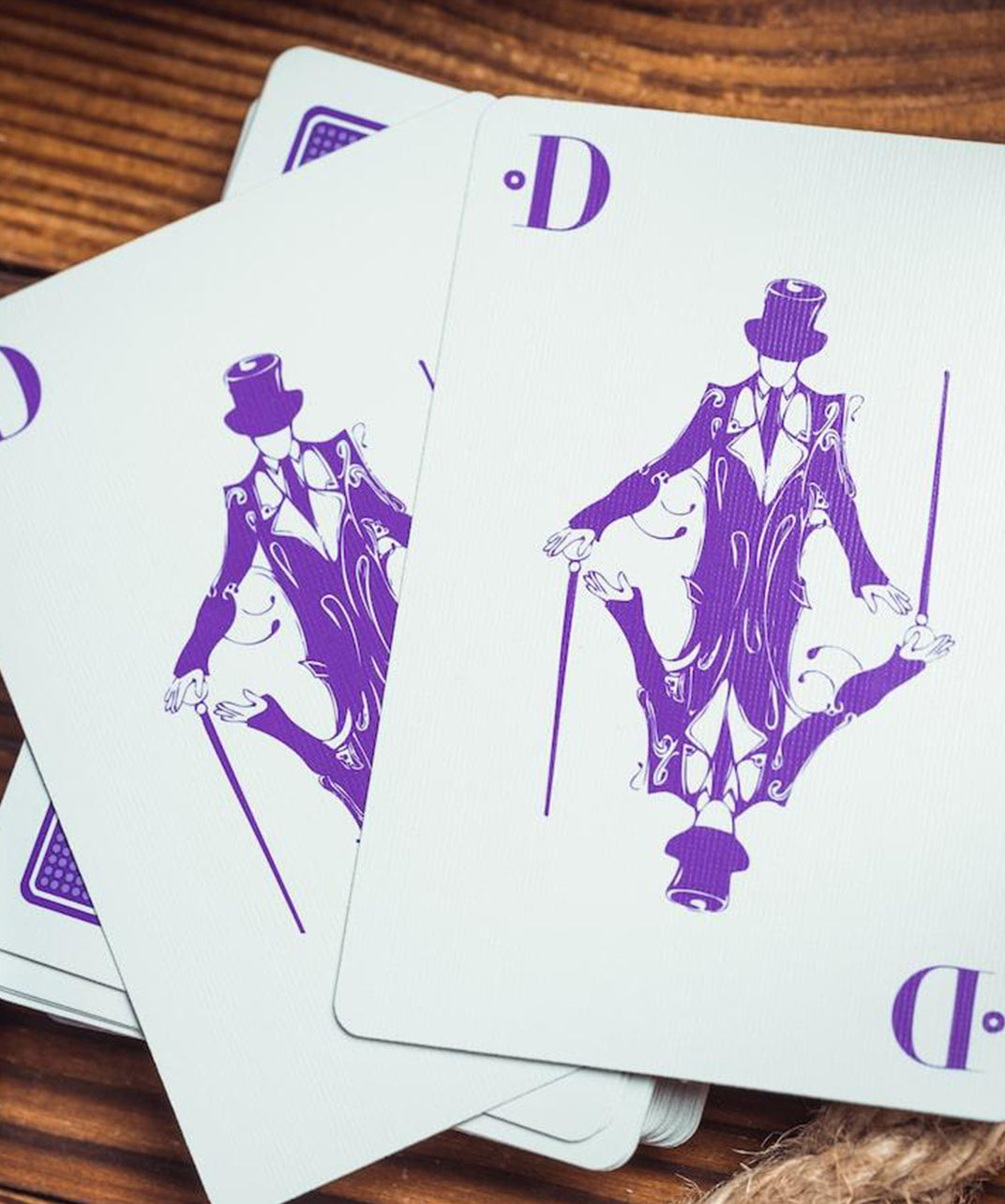 Smoke & Mirrors v9 (Purple) Playing Cards – Tannen's