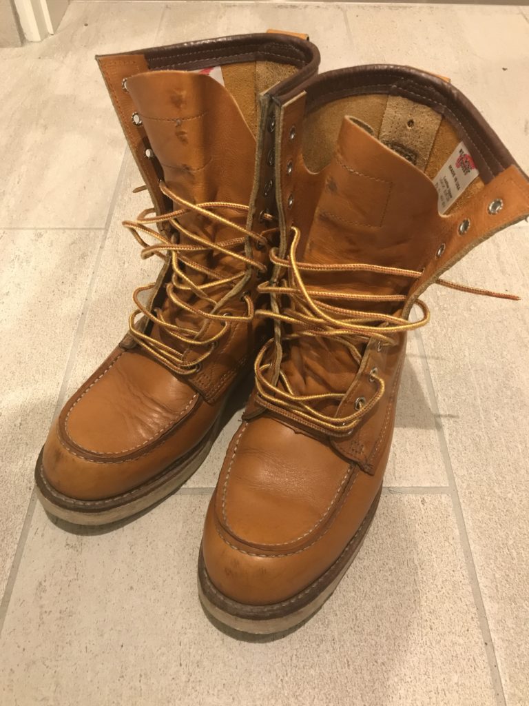 レッドウィング9877 エイジングレポート #1 ｜たぬちきブログ