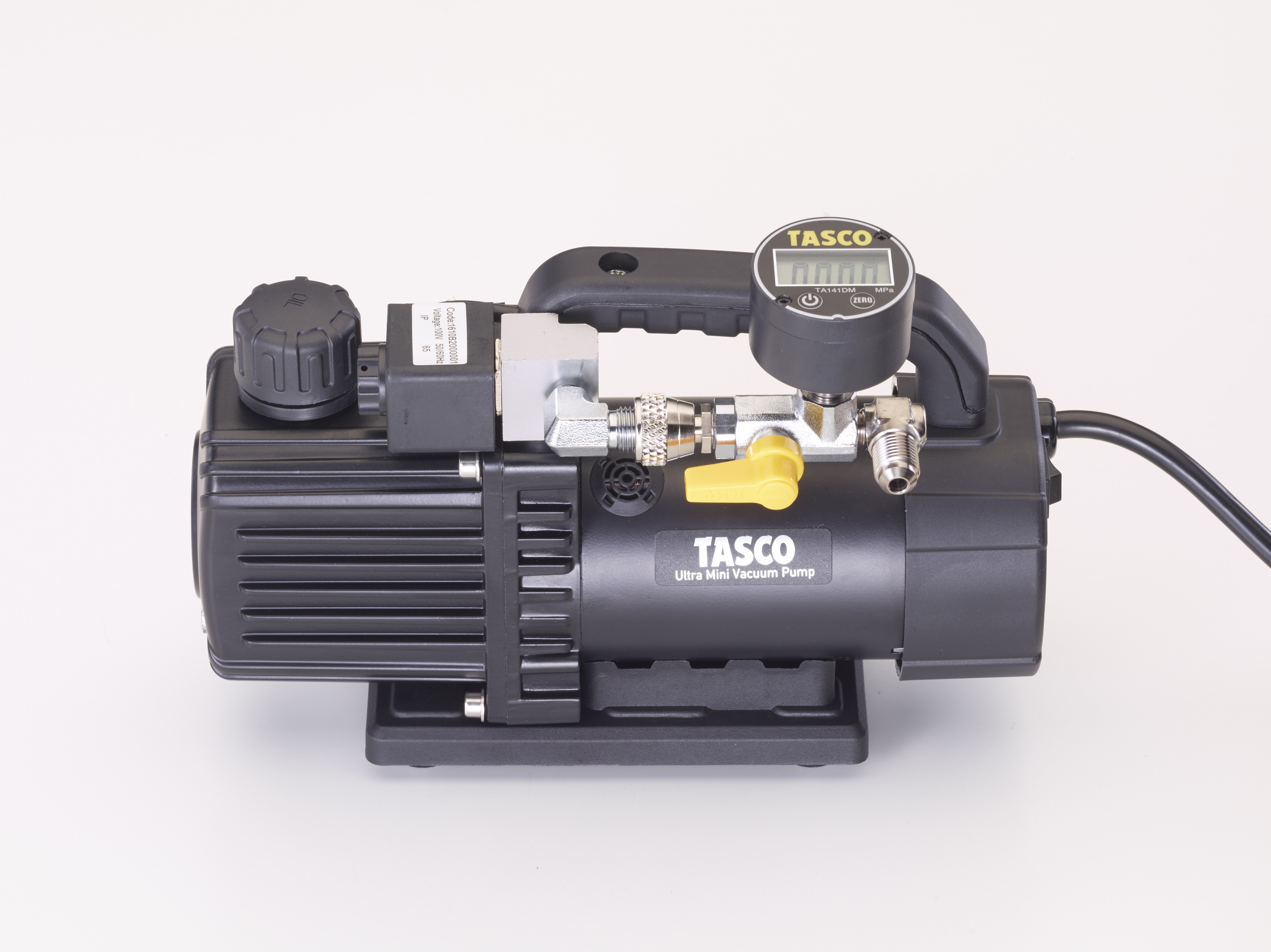 デジタル真空ゲージTASCO TA141DM予備電池付き デジタル真空ゲージ