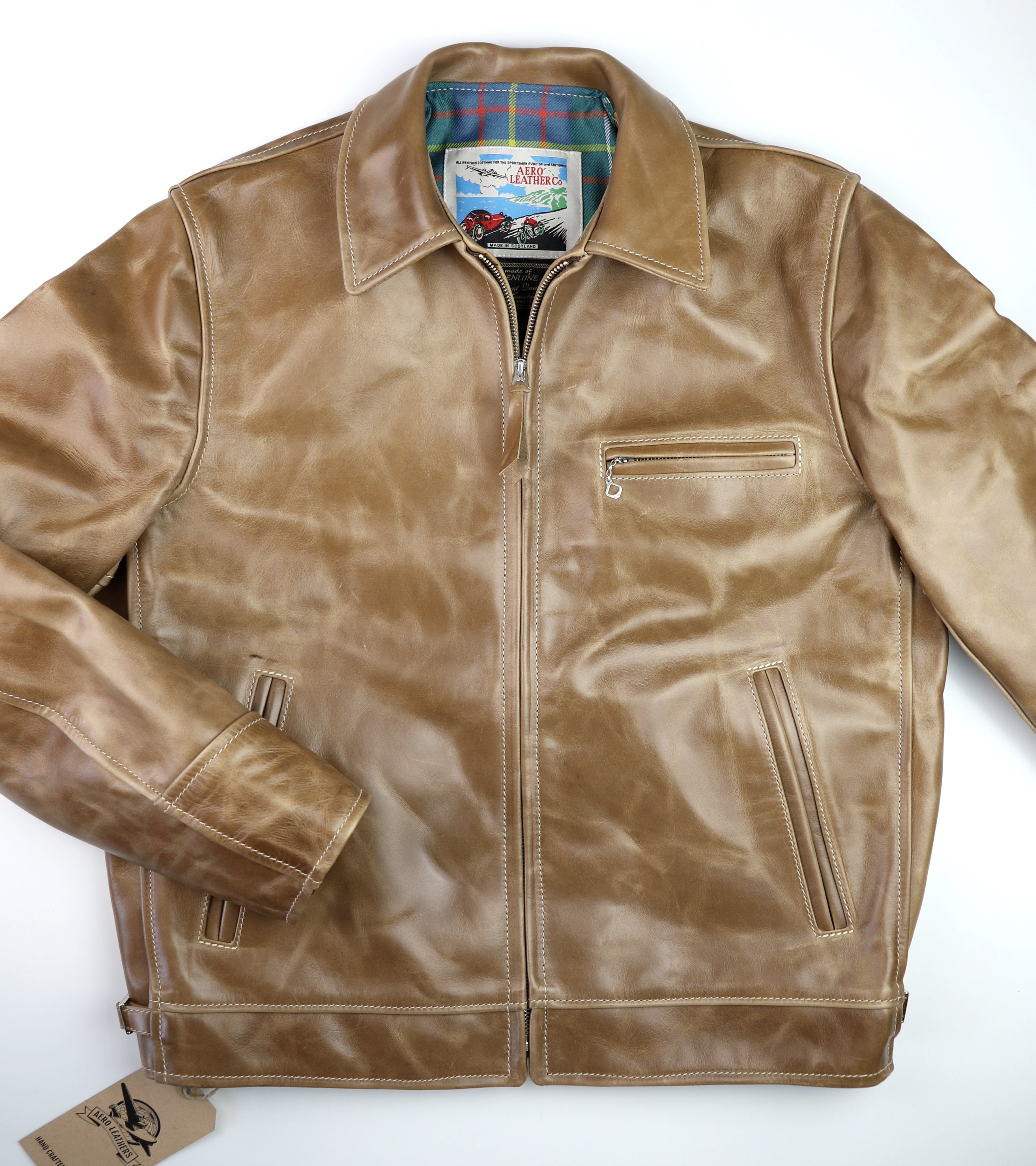 Aero Highwayman, size 38 (fits like 42), Natural CXL FQHH