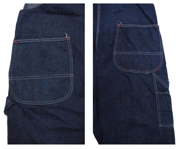 1960年代 ユニオンメイド デニムオーバーオール サイズ L ぐらい (表記