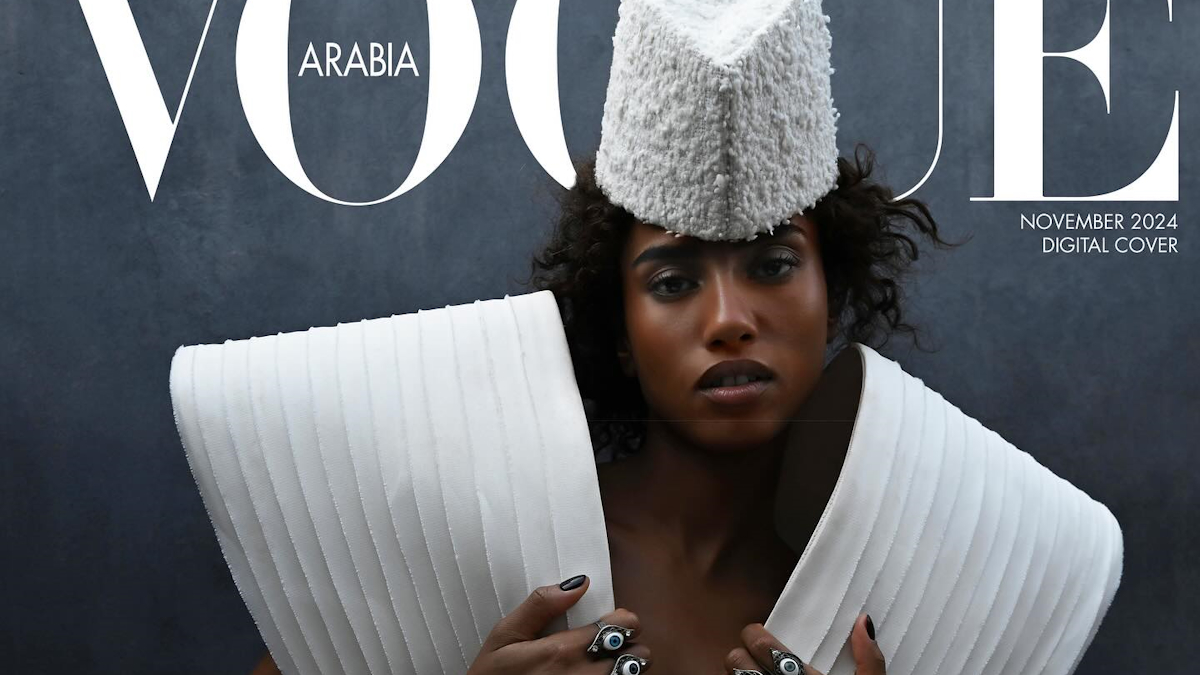 Imaan Hammam Vogue Arabia November 2024 - theFashionSpot