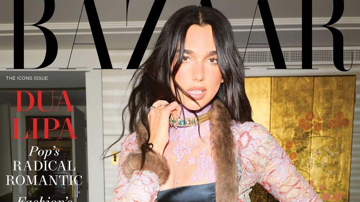 Dua Lipa US Harper's Bazaar September 2025 - theFashionSpot