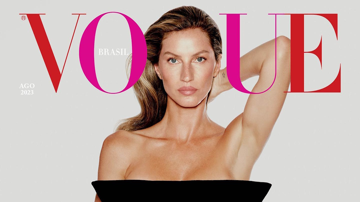 Gisele Bündchen Vogue Brazil August 2023 - theFashionSpot