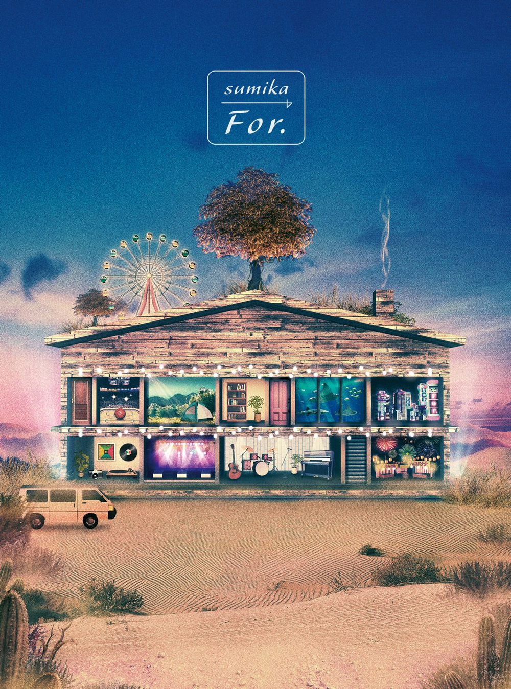 sumika、4枚目のフルアルバム『For.』リリース決定！初回生産限定盤Aに