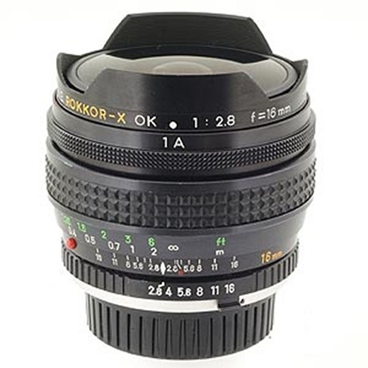 The Fish List • Minolta MC Fish-Eye Rokkor-X OK 16mm f/2.8