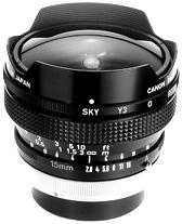 The Fish List • Canon Fish-Eye lens FD 15mm f2.8 s.s.c.