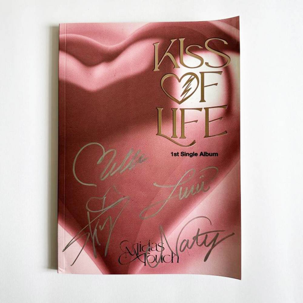 KISS OF LIFE SIGNED 1ST SINGLE ALBUM 'MIDAS TOUCH'