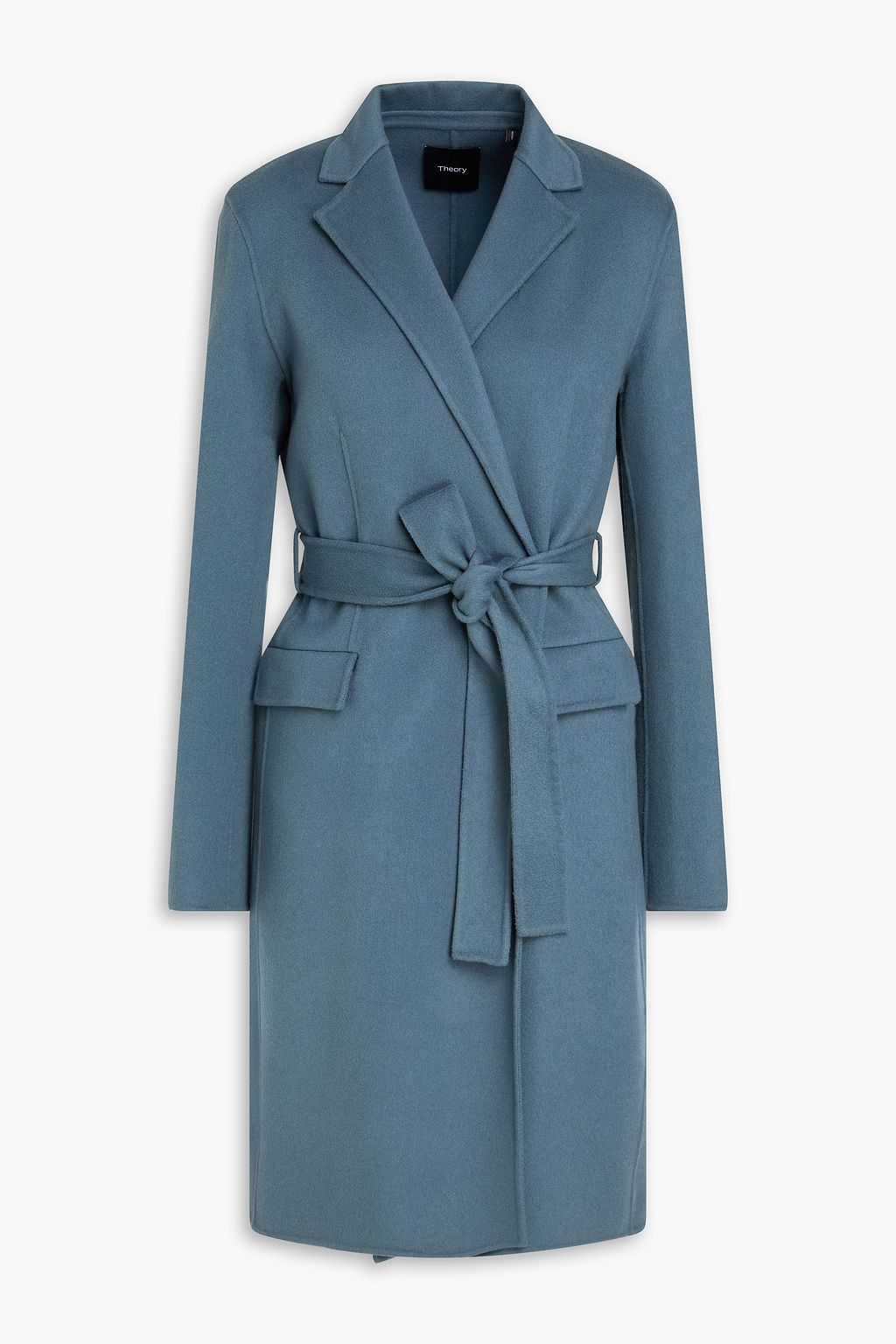 THEORY ウール&カシミヤ混フェルト コート | THE OUTNET (アウトネット)