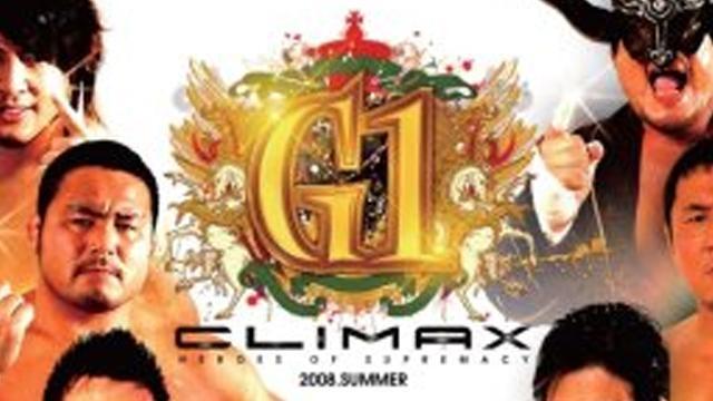 NJPW G1 Climax 2008 Finals Full Results & Match Card