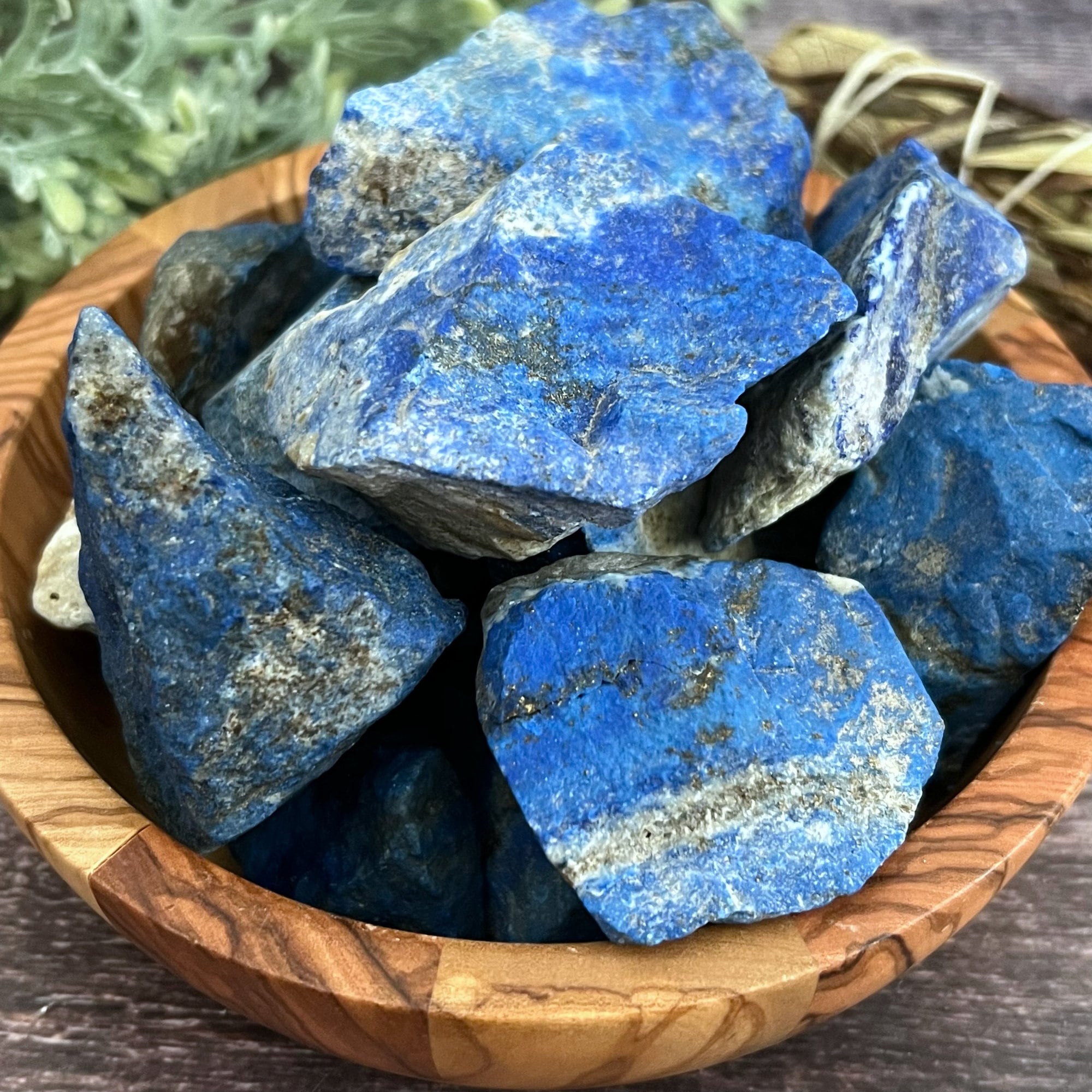Raw Lapis Lazuli Stones | The Stone Sanctuary