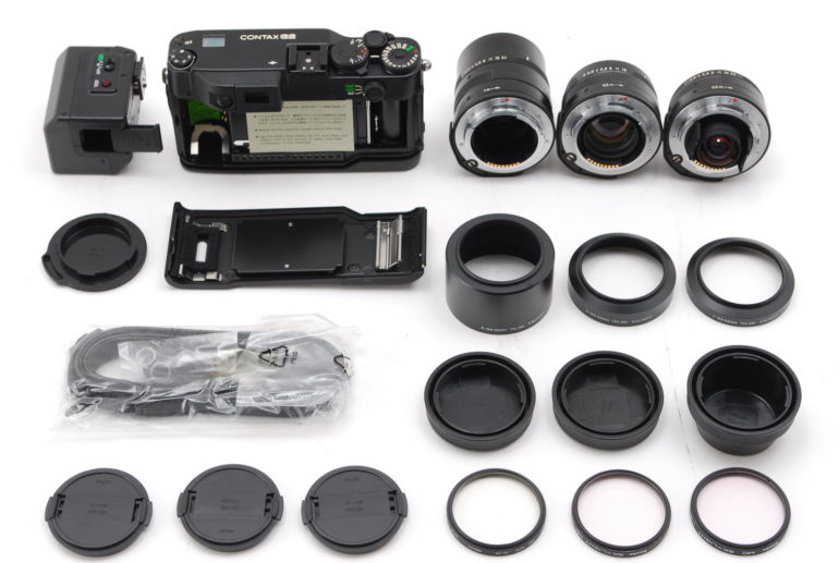 CONTAX G2 45mmF2・28mmF2.8 純正レンズセット CONTAX G2 45mmF2