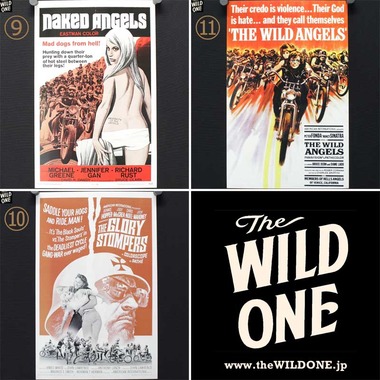 オールドバイカームービーポスター【⑨NAKED ANGELS】【⑩THE GLORY