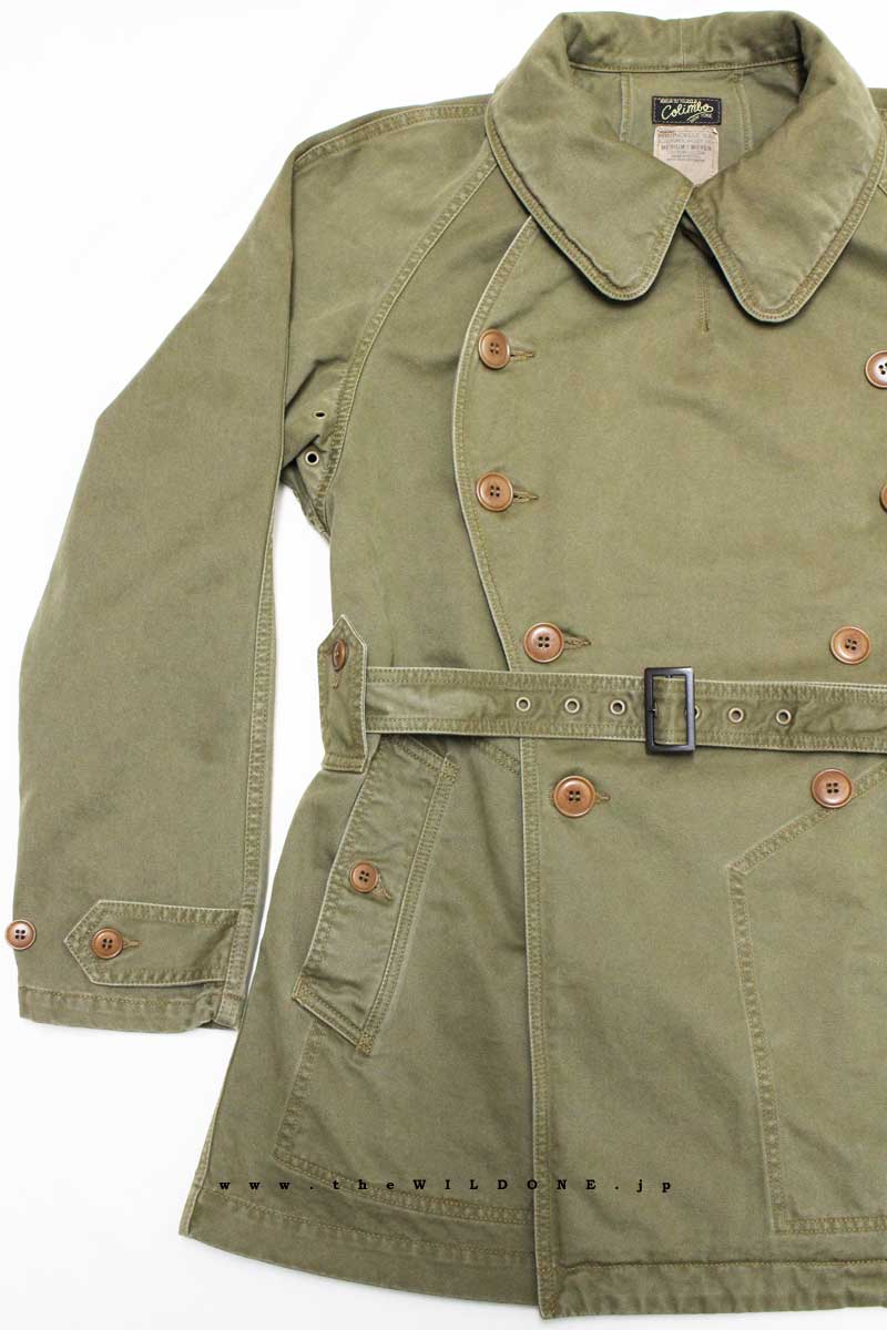 COLIMBO 【ZX-0110 ROSSIGNOL SQDR MOTORCYCLE COAT ＜OLIVE