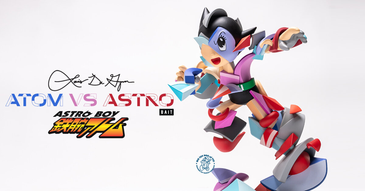 ATOM Vs ASTRO by Louis De Guzman x Astro Boy x BAIT Worldwide