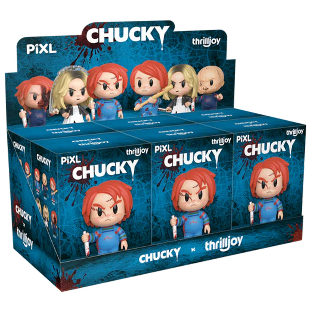 Thrilljoy PIXL Chucky Universe Whole Set (Sealed Display of 6