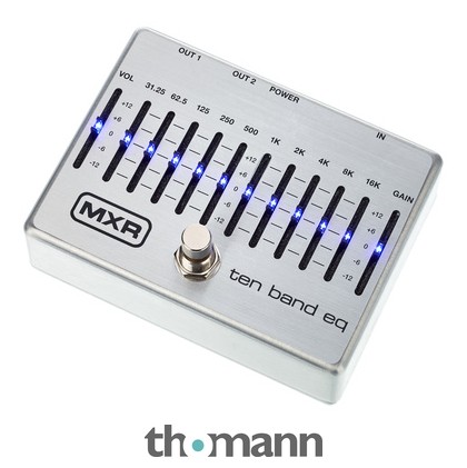 MXR 10 Band Equalizer Silver – United States