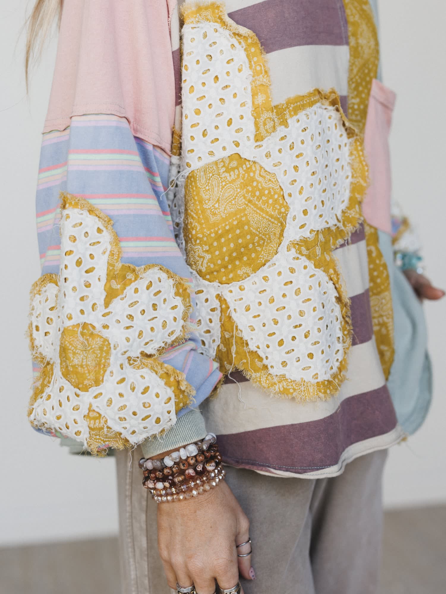 Daisy Darling Patchwork Top — Three Bird Nest