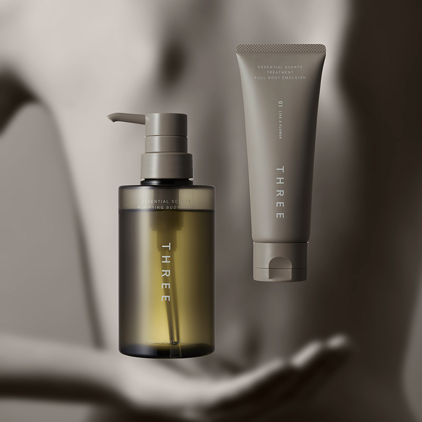 THREE エッセンシャルセンツ トリートメント フルボディ エマルジョン