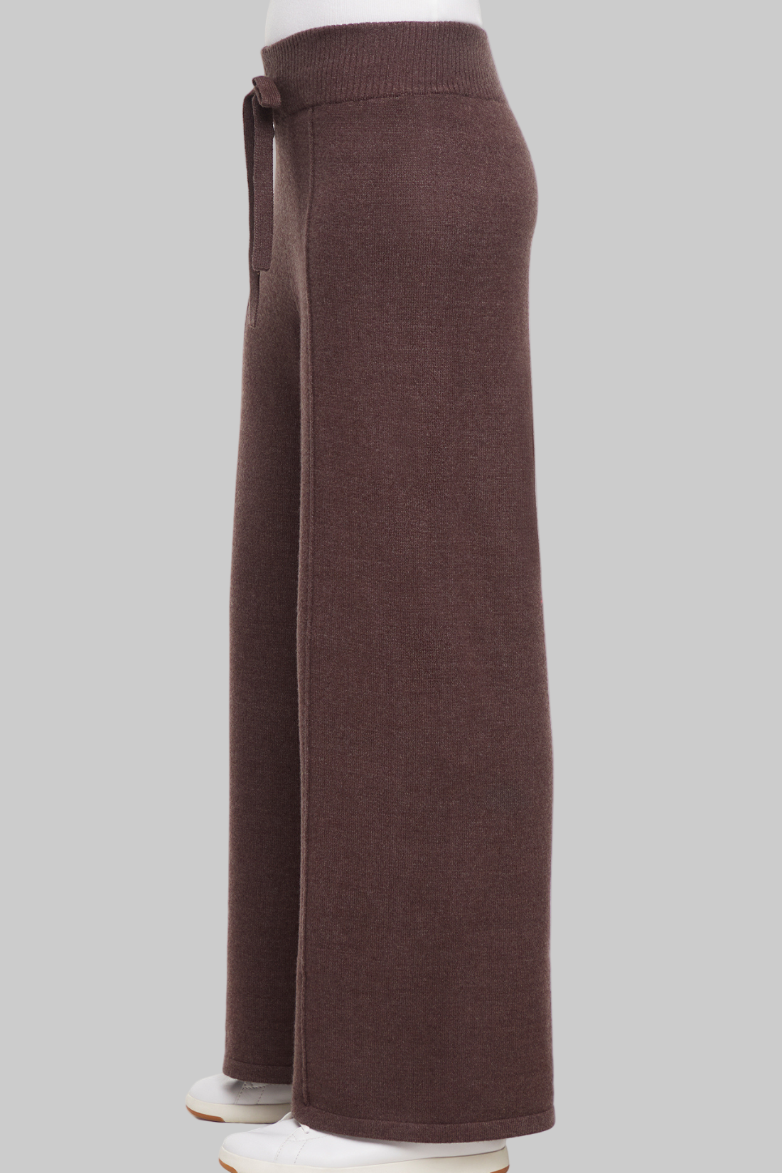 Ally Wide Leg Pant | Heather Black Coffee – Three Dots