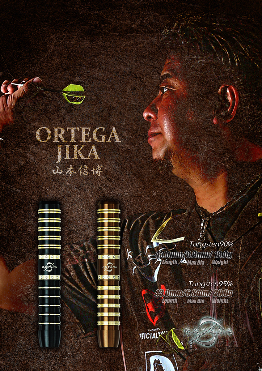 ダーツ バレル DYNASTY KATANA ORTEGA JIKA ダイナスティ カタナ