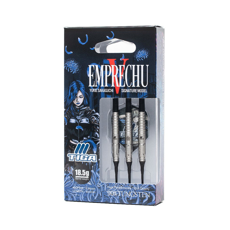 ダーツ バレル TIGA EMPRECHU5 坂口優希恵 選手モデル ティガ