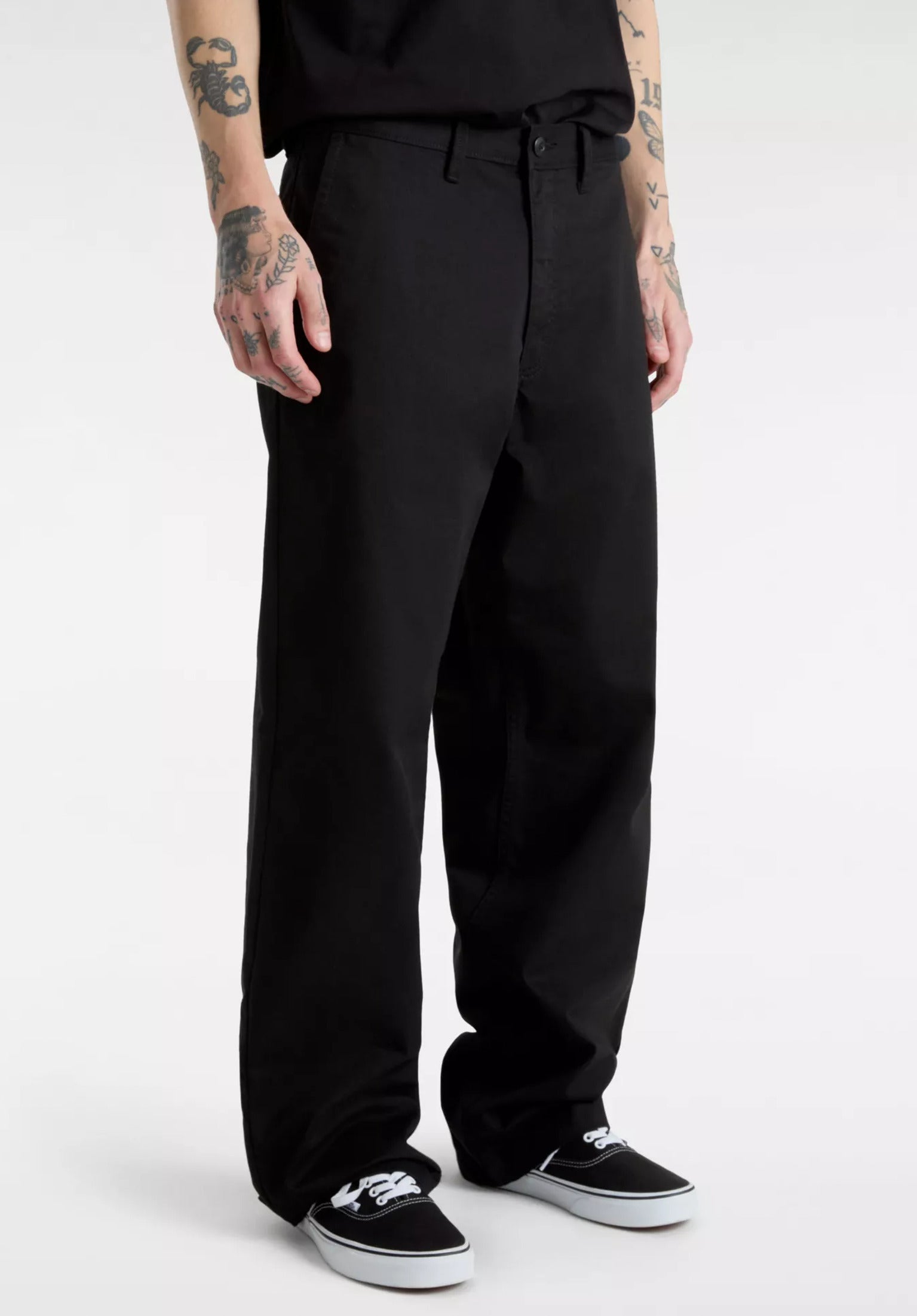 Authentic Chino Loose Pant Vans Chino- / Cloth pants in black for