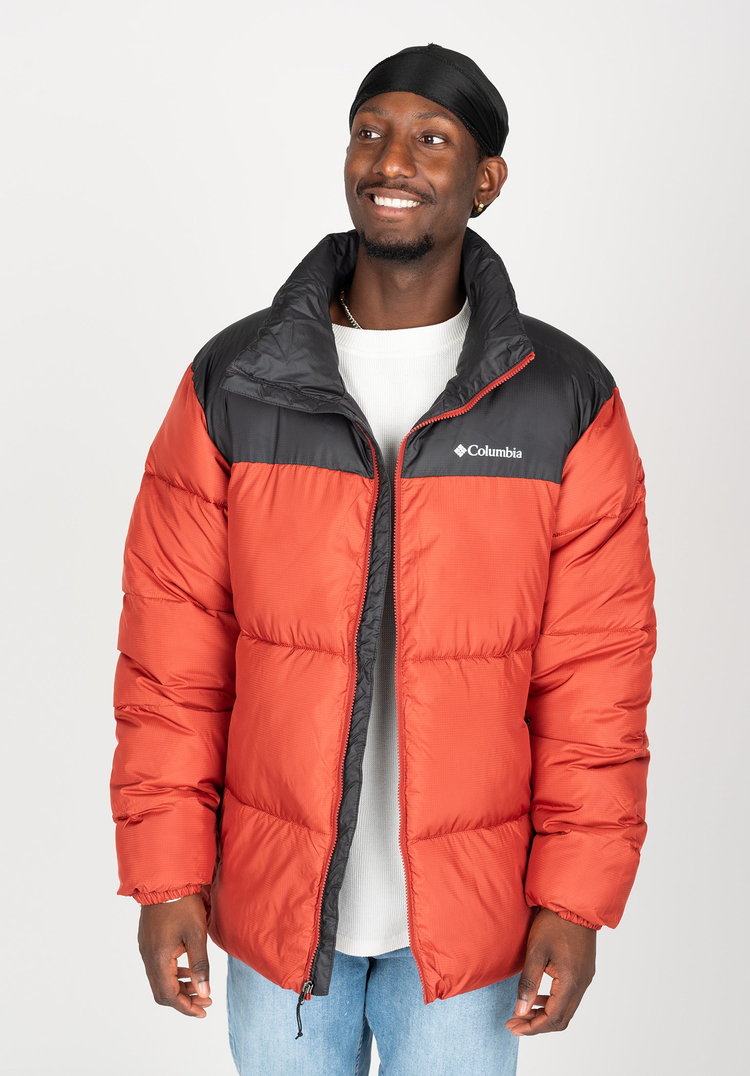 Puffect II Columbia Winter Jackets in warpred-shark for men – TITUS