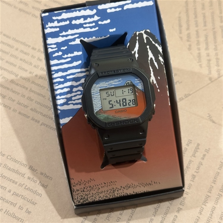 G-SHOCK】葛飾北斎の人気作品をデザインモチーフにしたモデルのご紹介