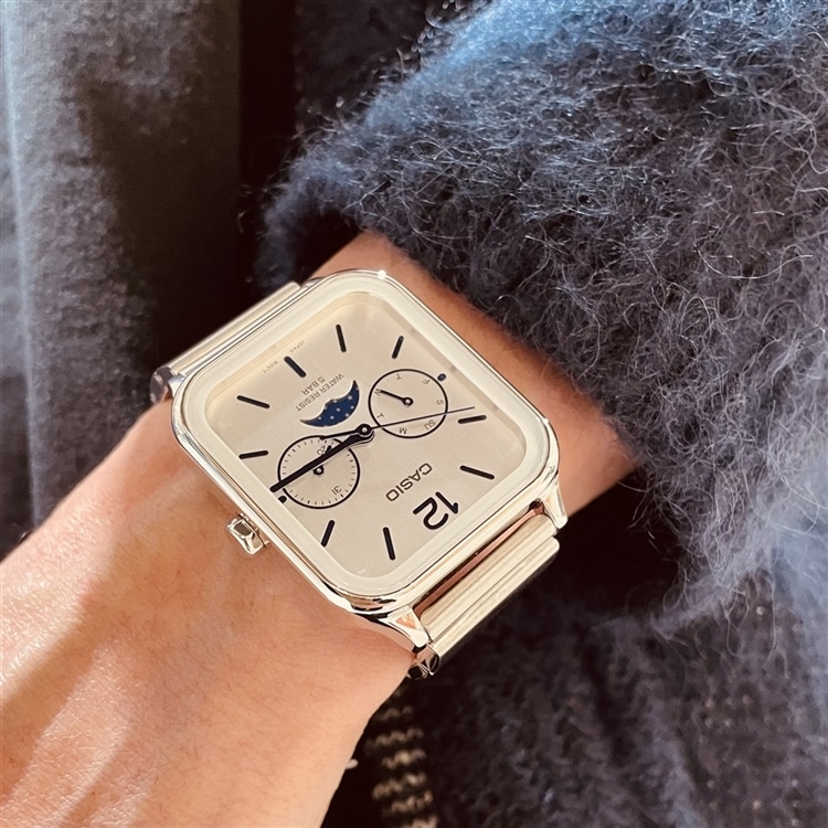 CASIO】ムーンフェイズのカジュアルウォッチ！ - チックタックなんば