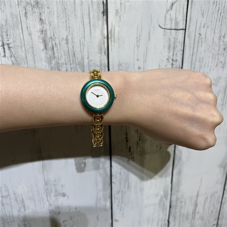 GUCCI グッチチェンジベゼル腕時計 交換用ベゼル付き GUCCI チェンジ