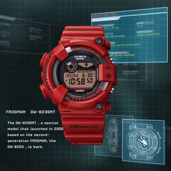 受付終了しました【G-SHOCK】「フロッグマン30周年記念モデル」販売