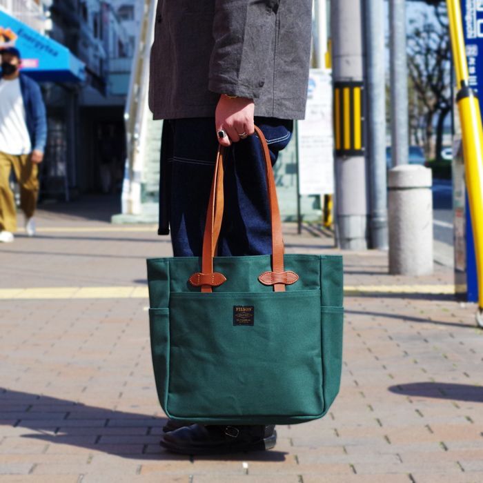 FILSON（フィルソン）OPEN TOTE BAG（オープントートバッグ）/ GREEN