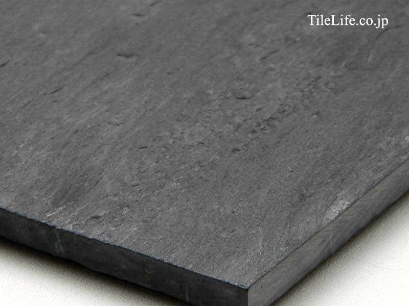 玄昌石(ブラックスレート) 200角 割り肌(裏ズリ)仕上げ (メーカー:KOM