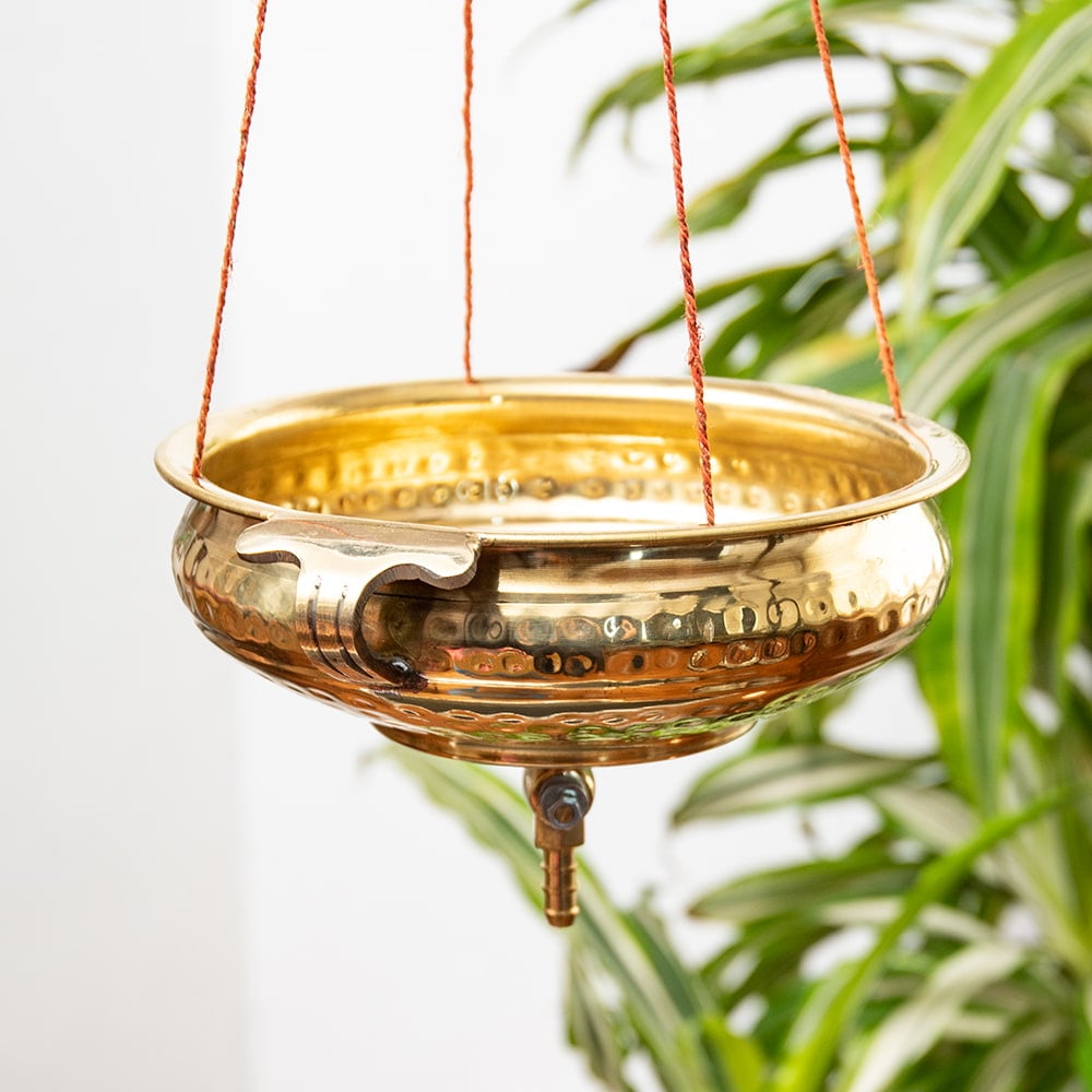 施術しやすい形のシロダーラポット コック付き 550cc の通販[送料無料