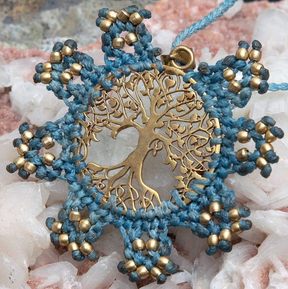 生命の木 Tree of Life のマクラメ ネックレス の通販 - TIRAKITA.COM