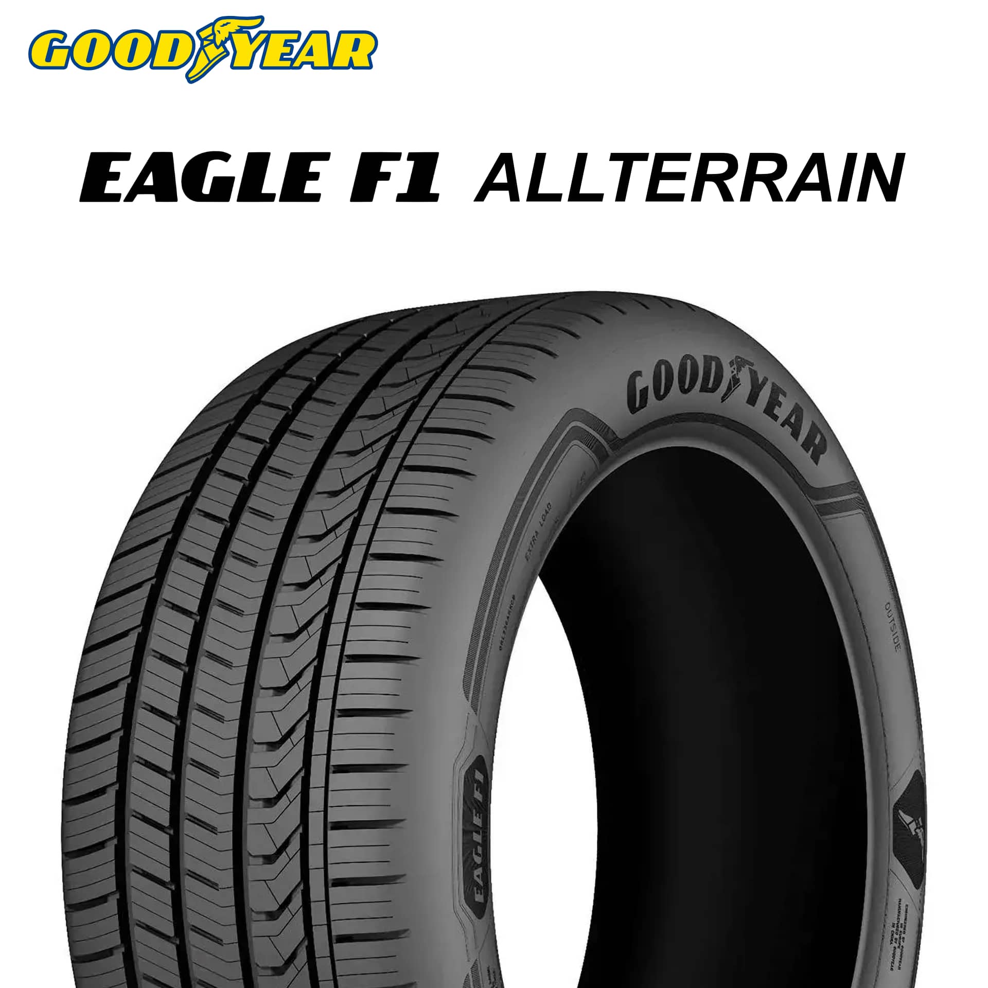 24年製 235/55R19 105W XL J LR グッドイヤー EAGLE F1 ALLTERRAIN