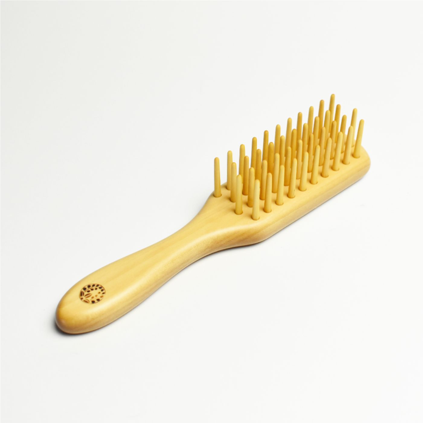 つげブラシ 4列 小 丸 | 別府つげ工芸