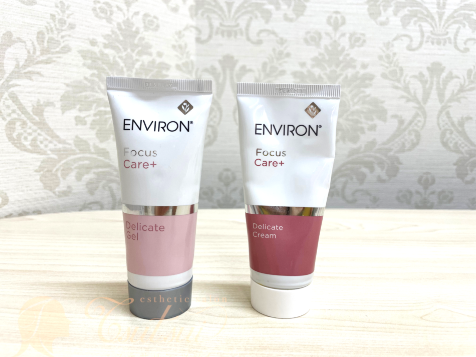 エンビロンのデリケートジェルとデリケートクリームの効果や使い方と