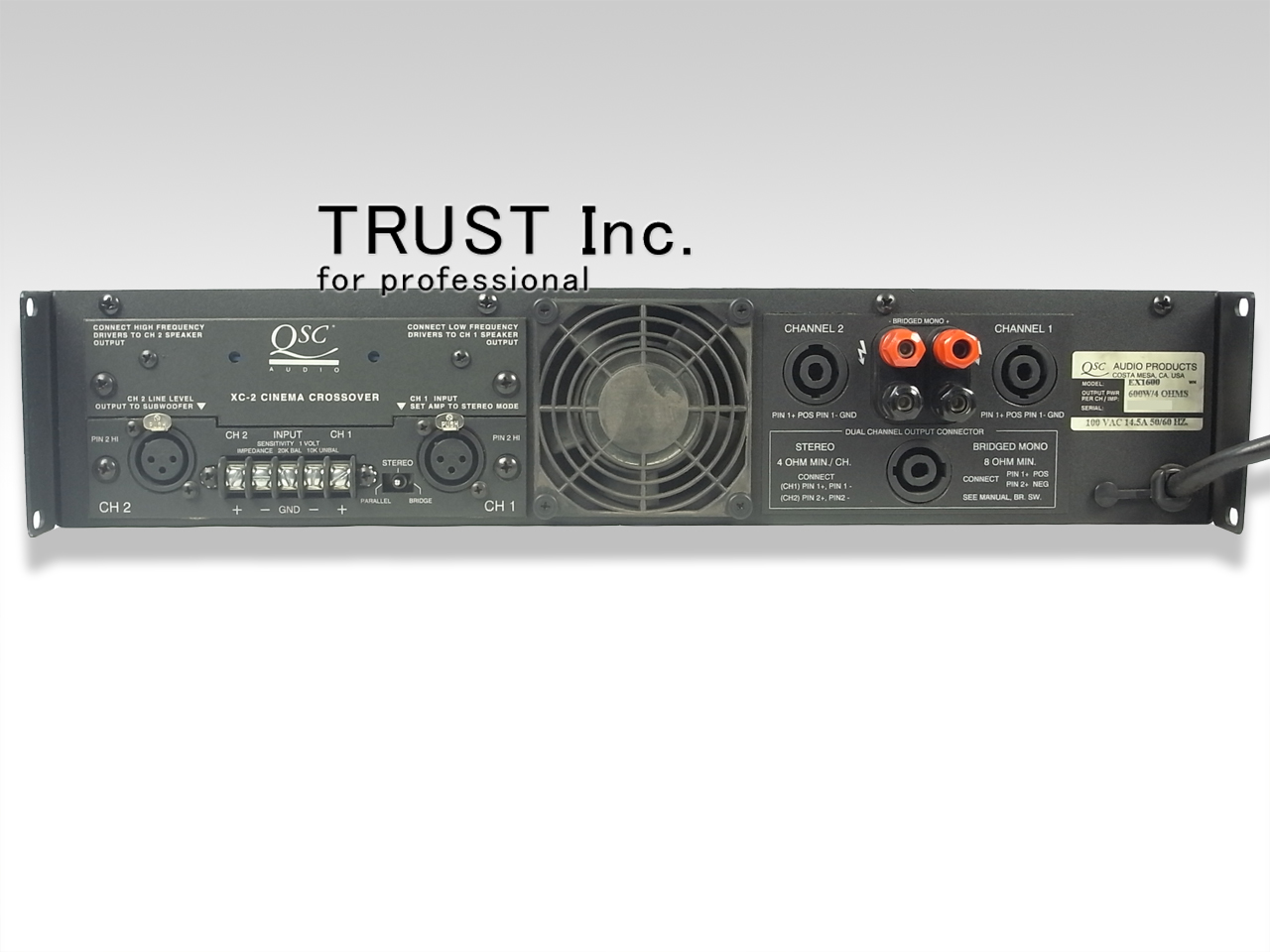 EX1600 / Power Amprifier【中古放送用・業務用 映像機器・音響機器の