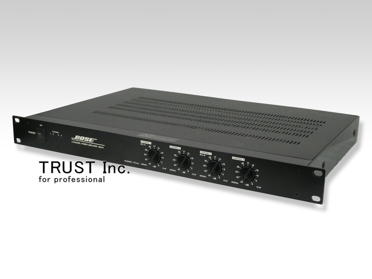 1200VI / 4ch Power Amplifier【中古放送用・業務用 映像機器・音響