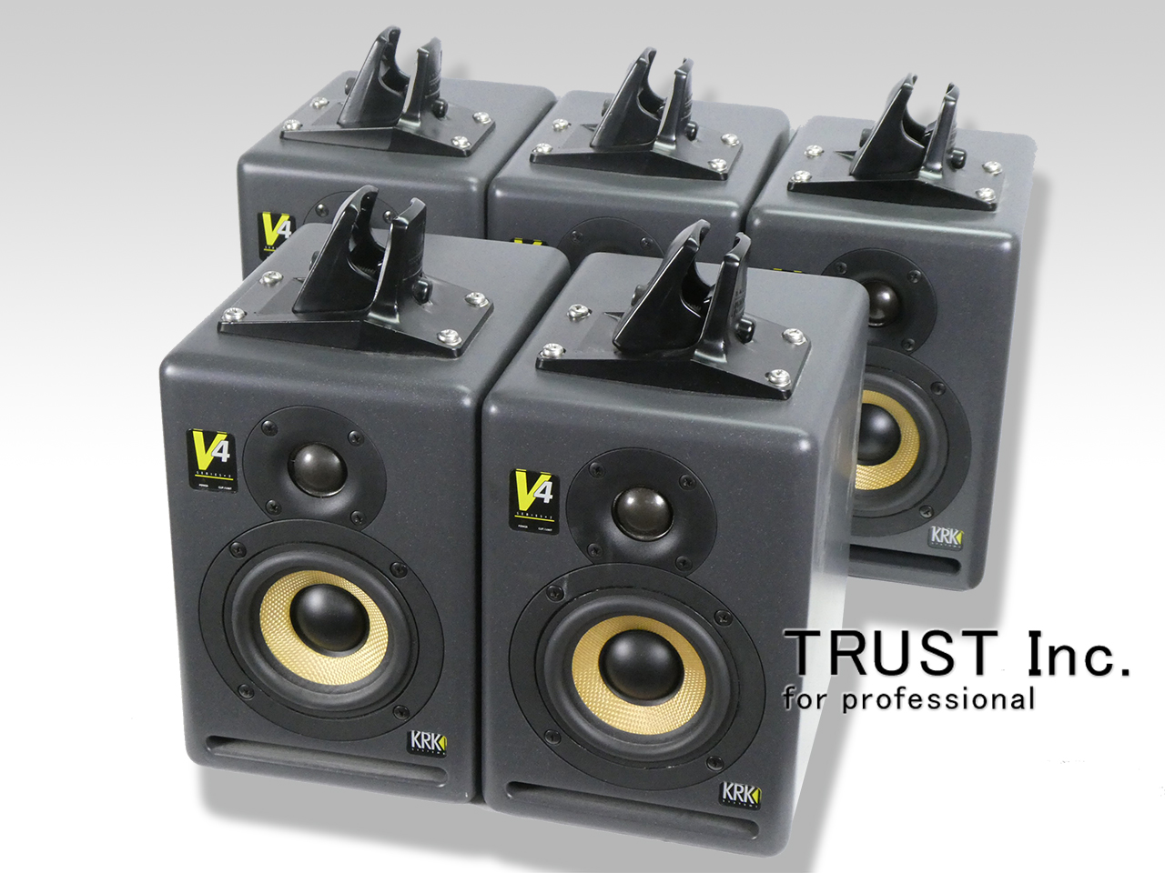 発送可!ケース付き】 KRK SERIES 2 V4 ペア モニター ジャンクKRK V4