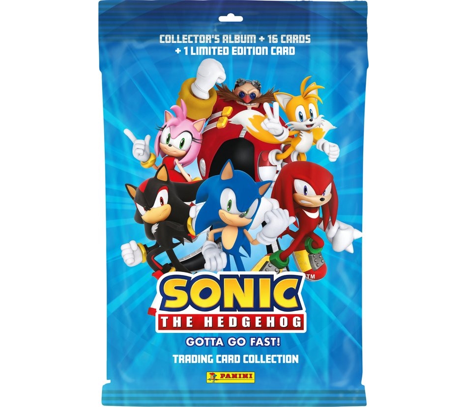 2024 PANINI SONIC THE HEDGEHOG TRADING CARDS STARTER PACK【製品