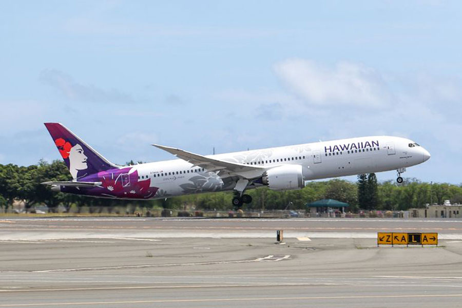 ハワイアン航空、東京/成田〜シアトル線にボーイング787-9型機を投入
