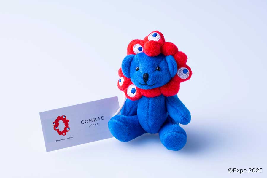 コンラッド大阪、ミャクミャクとコラボした「コンラッドベア」 2,500体