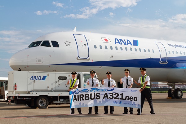 フォトレポート】ANA、エアバスA321neo機内を公開 国内線普通席でも