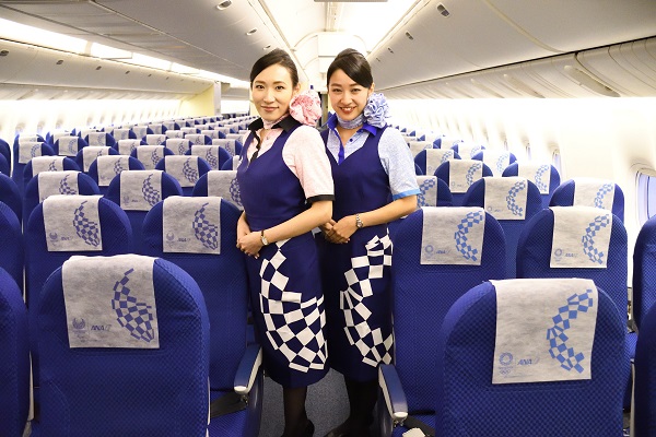 ANA「HELLO 2020 JET」、大会成功への願いを乗せて初就航 きょうから